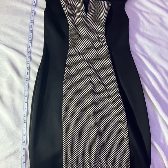 Connected Apparel Color Block Sheath Dress Size 12 - Picture 6 of 6